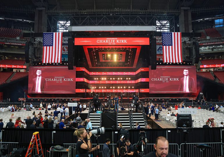 Trump to Address Tens of Thousands at Stadium Funeral for Charlie Kirk