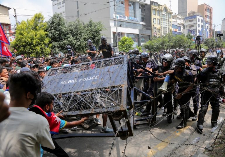 ‘Gen Z protest’ turns deadly as mass riots erupt over social media ban in Nepal leaving at least 14 dead and dozens hurt