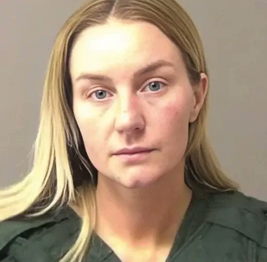 Moment married teacher, 34, is confronted by cops after raping pupil, 11, on ‘play dates’ as she tries to feign shock