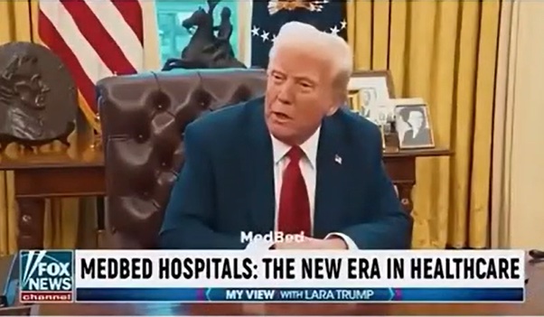 Truth behind Donald Trump’s bizarre alien ‘medbeds’ miracle cure conspiracy video he shared and then deleted