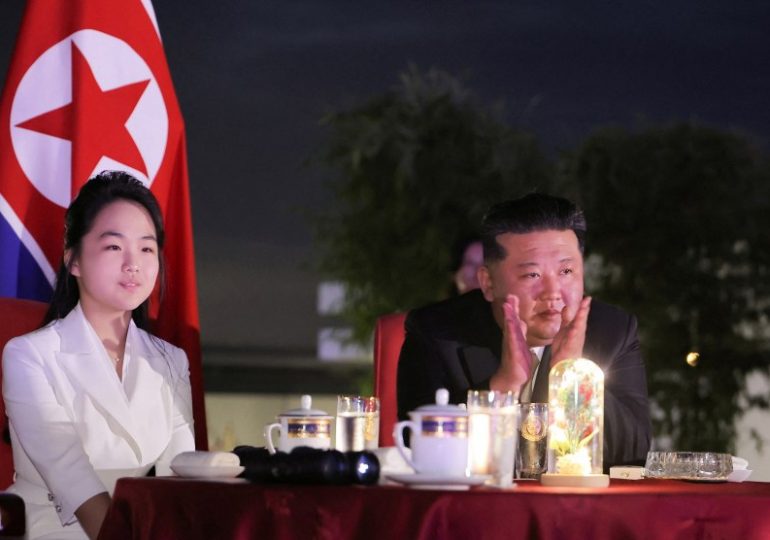 Kim Jong-un parading his daughter, 12, ‘is a COVER-UP of true successor – a son who is secretly studying in the West’