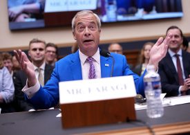 British Lawmaker Nigel Farage Called a ‘Putin-Loving Free Speech Impostor’ and ‘Trump Sycophant’ in Congress