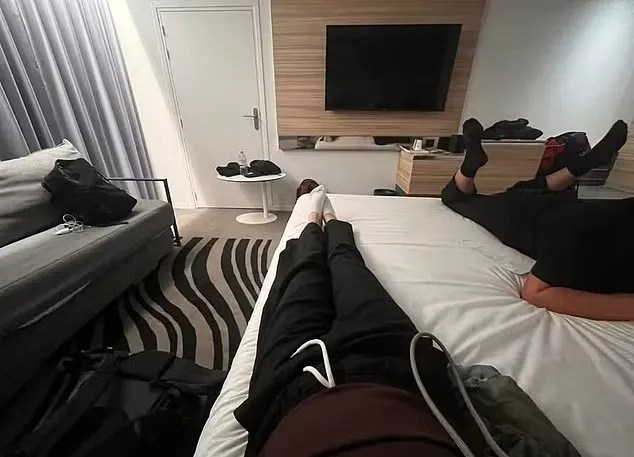 Woman ‘wakes up in Paris hotel with stranger raping her’ after she was forced to share room when flight was cancelled