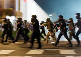 Trump orders deployment of troops to ‘war-ravaged’ US city to protect ICE facilities and authorises ‘full force’