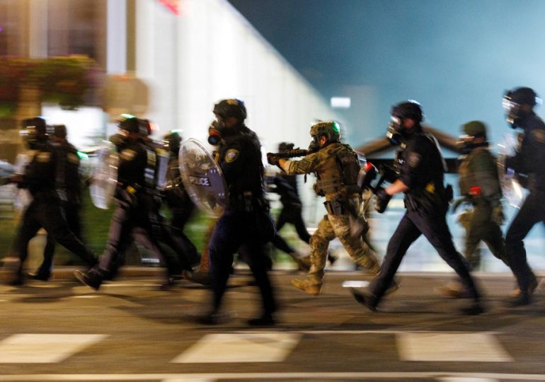 Trump orders deployment of troops to ‘war-ravaged’ US city to protect ICE facilities and authorises ‘full force’