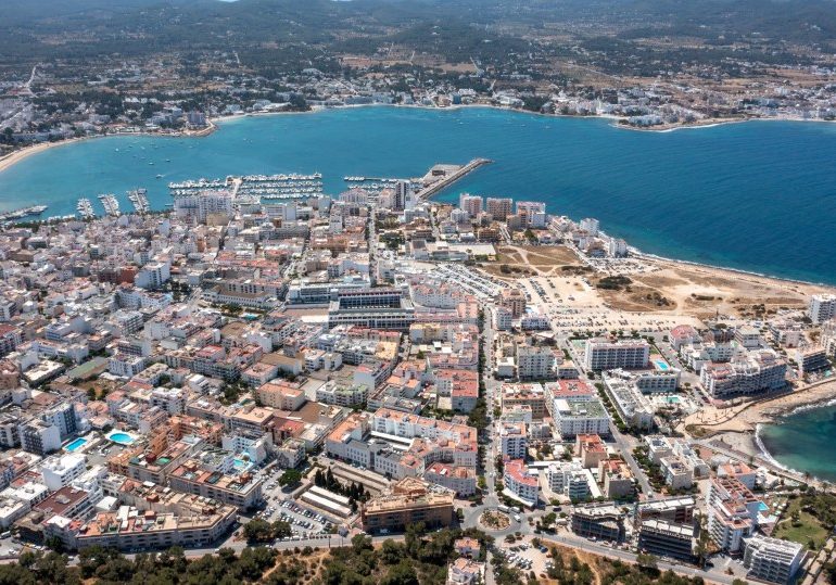 Brit woman, 23, among three tourists rushed to hospital after car ploughs into pedestrians near popular beach in Ibiza