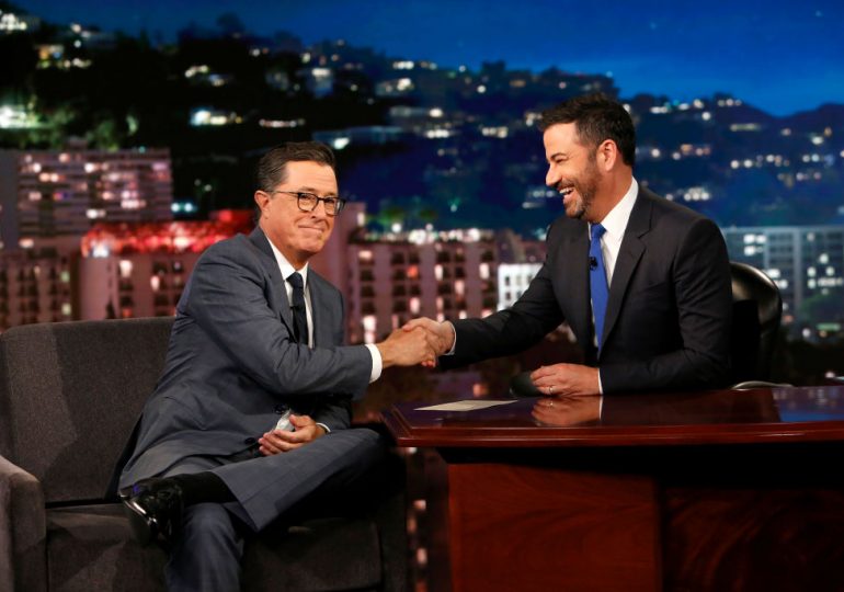 How Stephen Colbert and Other Late-Night Hosts Responded to Jimmy Kimmel’s Suspension