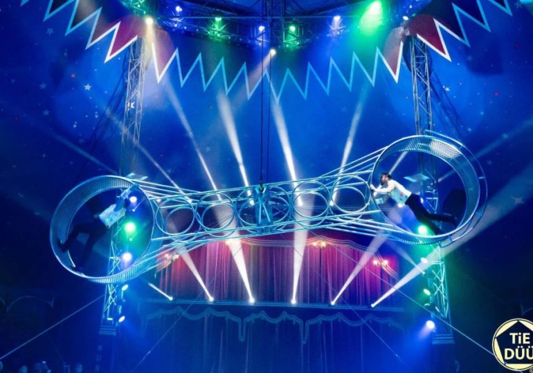 Horror as acrobat falls to her death from trapeze at German circus in front of 80 spectators