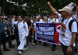 Filipinos Call for ‘Radical Change’ in Mass Protests Over Flood Money Corruption