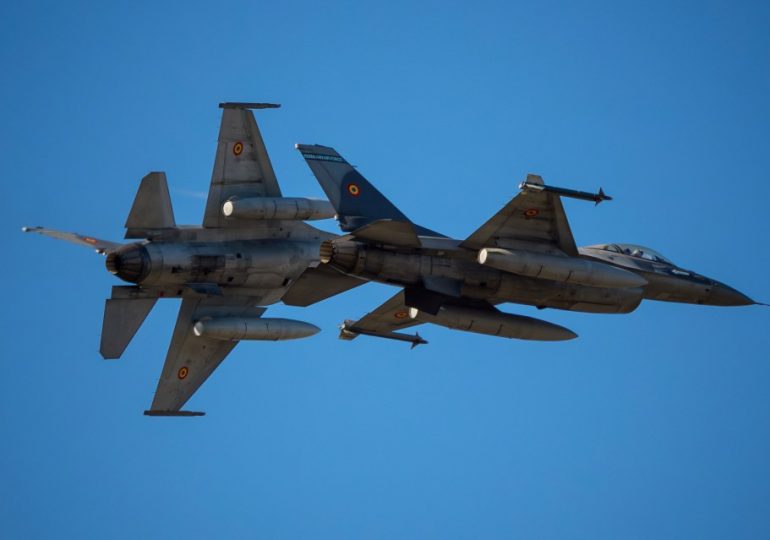 Nato F-16 jets scrambled after Russian drones enter Romanian airspace