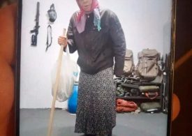 Moment Russian granny is arrested after ‘trying to bomb defence boss… except she turns out to be 19yo Ukrainian man’