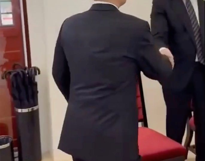 Watch as tyrant Putin’s icy encounter with rival leader at historic China parade may reveal his NEXT invasion target