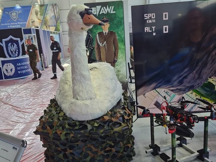 First look at bizarre new deadly drone ‘DUCK’ with cyclops eye to fend off Putin invasion… but there’s a big design flaw
