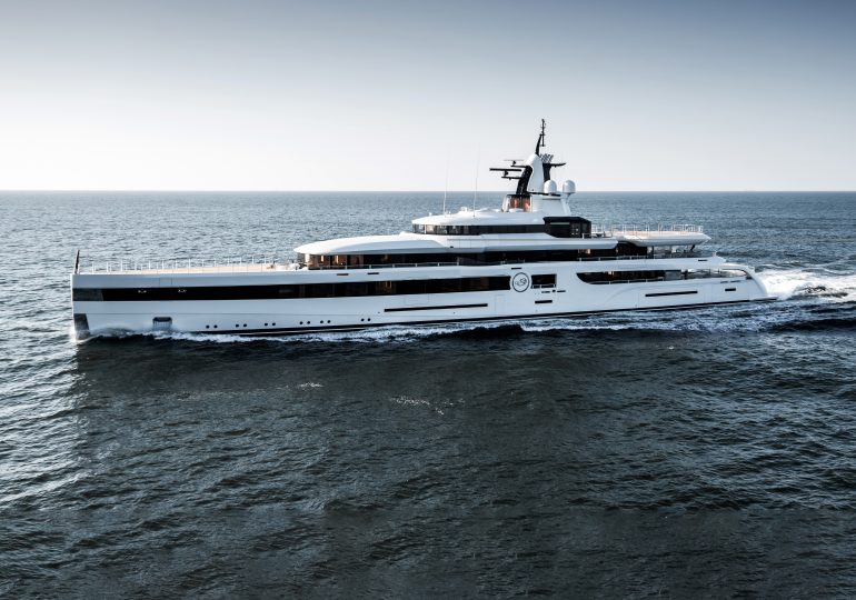 Incredible $200million, 305ft superyacht owned by NFL boss breaks down and has to limp to UK at walking pace for repairs