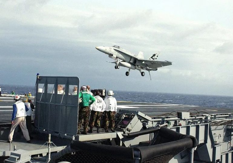 How 200 sailors witnessed ‘fiery UFO orb’ floating above deck of US Navy aircraft carrier… and it’s never been explained