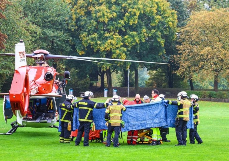 German mayor Iris Stalzer ‘stabbed 13 times by multiple men’ leaving her fighting for life with suspects still at large