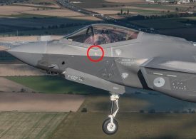 Nato jet shows off ‘kill mark’ after first ever shoot down of Russia drone in chilling message to Putin