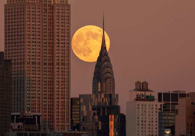 How and When You Can See October’s Stunning Rare Supermoon