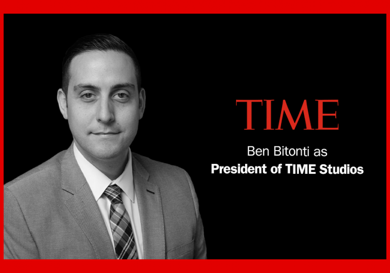 Ben Bitonti Named President of TIME Studios