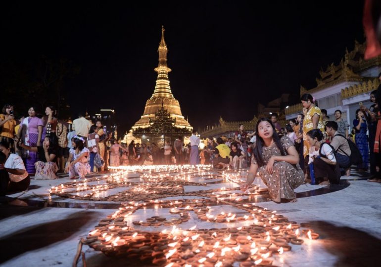 At least 40 dead and 80 injured after paraglider drops bombs at Myanmar festival in chilling echo of Hamas Oct 7 attack