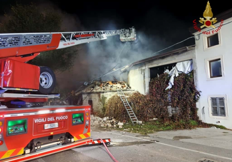Three cops killed & 15 injured as woman ‘fills house with gas & blows it up while being evicted’ in Italy