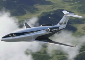 Ultra-sleek jet dubbed the ‘Plane of the Future’ dubbed Phantom with no windows but giant wall-to-wall screens