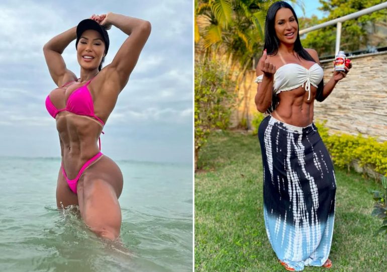 Bodybuilding pornstar Gracyanne Barbosa carjacked at gunpoint as gang drags her out of £100k Land Rover by her hair