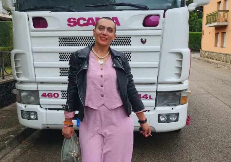 ‘Trucker girl’ influencer Oti Cabadas dies suddenly aged just 41 leaving petrolhead fans in mourning