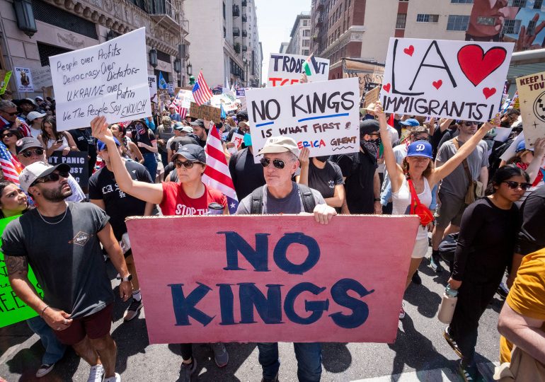 Millions Expected to Rally Across U.S. in ‘No Kings Day’ Protests Against Trump