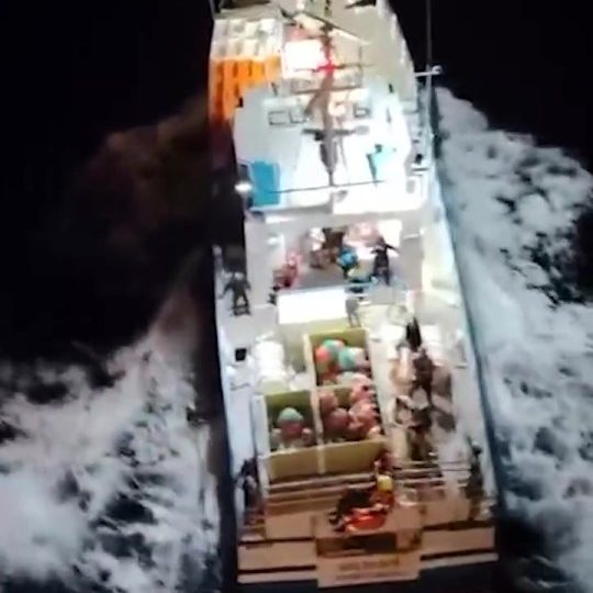 Orcas sink ANOTHER tourist yacht off coast of Portugal as air force swoop in to rescue stranded family with three kids