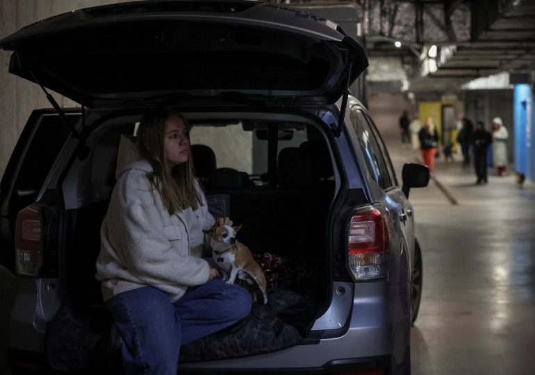 Nato jets scrambled after Vlad fires wave of missiles at city near Poland border as air raid sirens blare across Ukraine