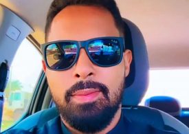 Moment shirtless priest is caught with parishioner’s fiancee hiding under sink… but he claims ‘she just wanted a shower’