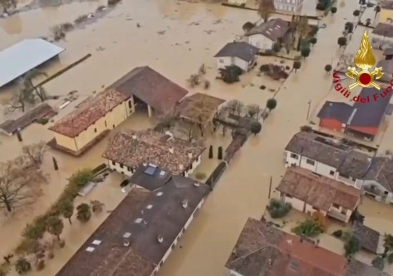 Horror floods SWAMP Italian tourist hotspots as landslide smashes into house with two missing and roads turned to rivers