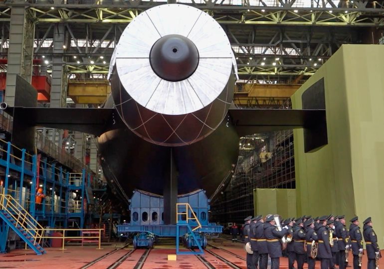 Putin flaunts new nuke submarine capable of firing ‘doomsday’ Poseidon torpedoes after string of Armageddon weapon tests
