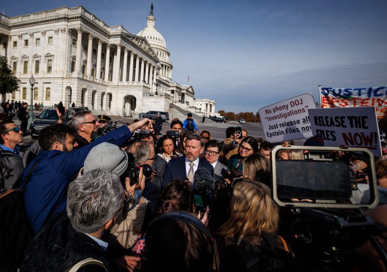 Watch Live: House Votes on Bill to Release Epstein Files After Trump Shift