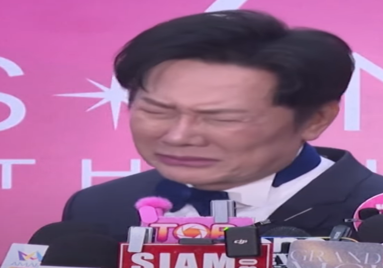 Moment Miss Universe boss breaks down in tearful apology after branding Miss Mexico an ‘idiot’ sparking walkout protest