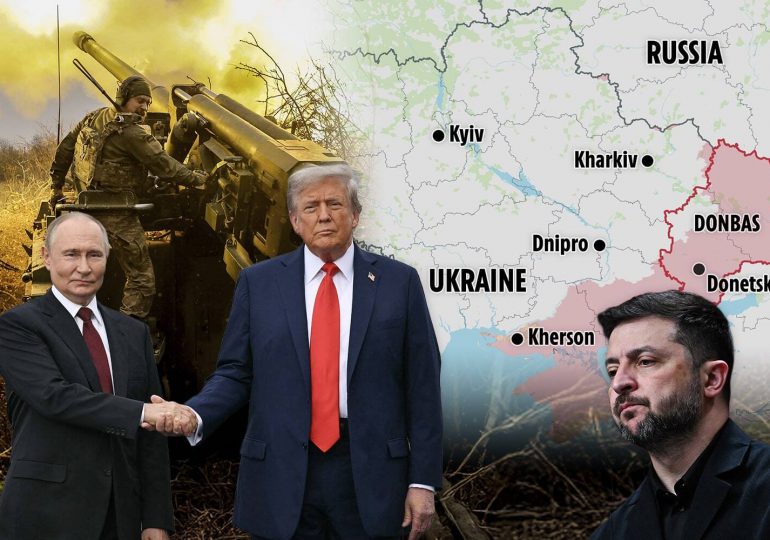 Trump ‘will recognise occupied Ukraine as RUSSIA’ in bombshell gift to Putin to help secure peace deal after talks stall