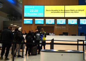 Major European airport closed after mystery drones spark travel chaos with flights grounded