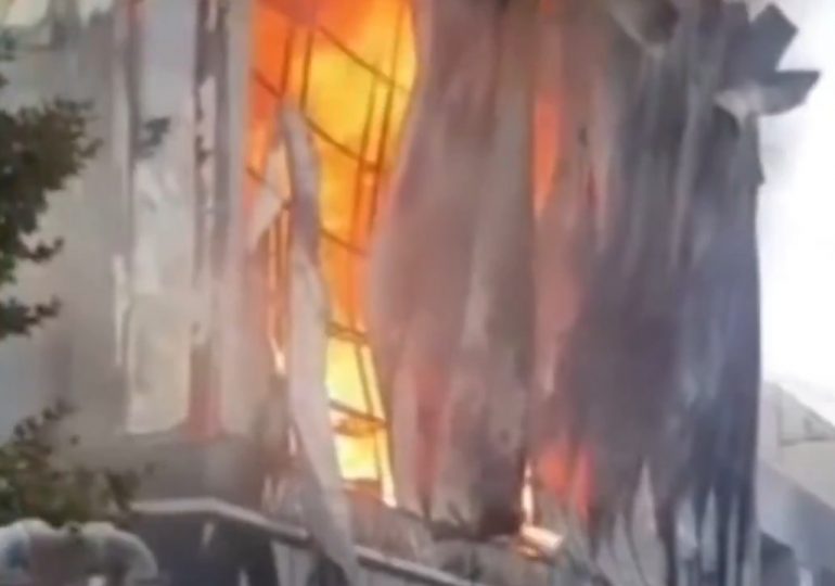 At least six killed as massive inferno engulfs perfume warehouse as horror vid shows blaze rip through depot in Turkey