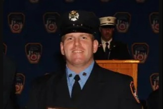 Tragedy as FDNY firefighter Patrick Brady, 42, dies while battling five-alarm blaze in Brooklyn as tributes paid