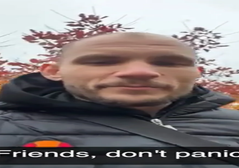 Angelina Jolie’s bodyguard forced to fight Russia in war after shock vid shows Ukrainian soldiers leading him away