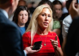 Marjorie Taylor Greene Apologizes for Her Role in ‘Toxic Politics’