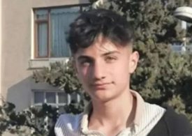 Haunting last vid of apprentice laughing with classmate who then shoved air hose in his bum causing insides to explode