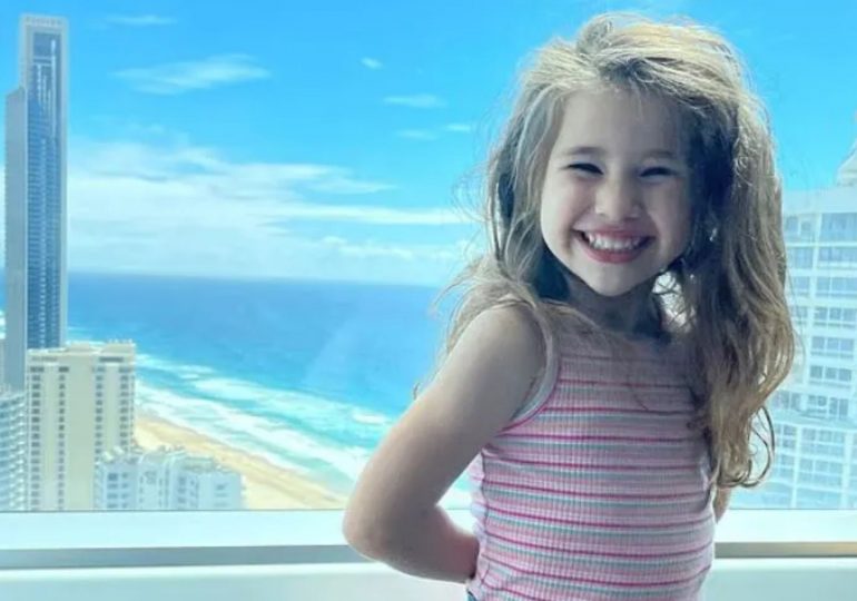 Girl, 5, dies after being hit by pick-up truck while riding scooter home from school as family ‘completely shattered’