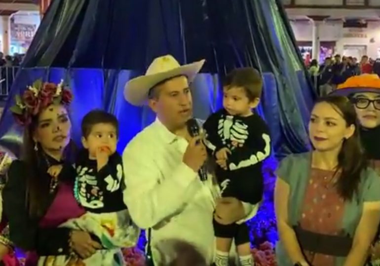 Horror moment mayor is gunned down at ‘Day of the Dead’ festival in Mexico after calling for crackdown on violent crime