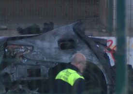 Six people killed in horror fireball crash near US Embassy in Lisbon after BMW ‘lost control’