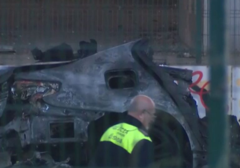 Six people killed in horror fireball crash near US Embassy in Lisbon after BMW ‘lost control’