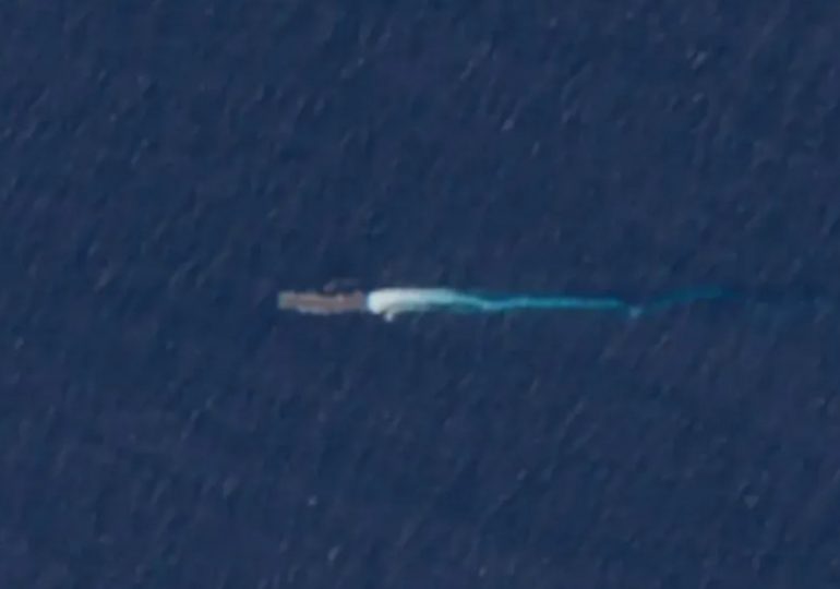 Satellite images reveal US warships with 1,600 Marines edging closer to Venezuela as Trump ‘ready to strike at any time’