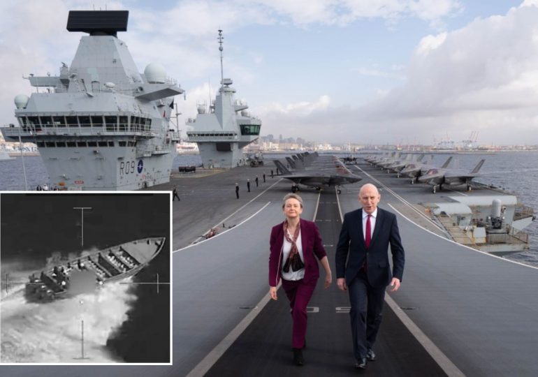 Britain IS sharing intel with US, Foreign Sec confirms – rubbishing claims info was held over Trump bombing drug boats