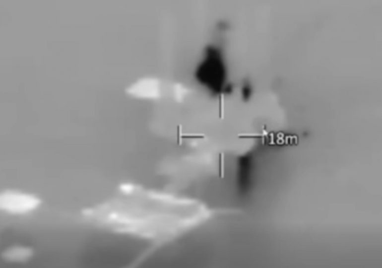 Watch moment Ukraine special ops blow up ‘elite Russian unit’ on Black Sea oil rig in huge blast in major blow to Putin